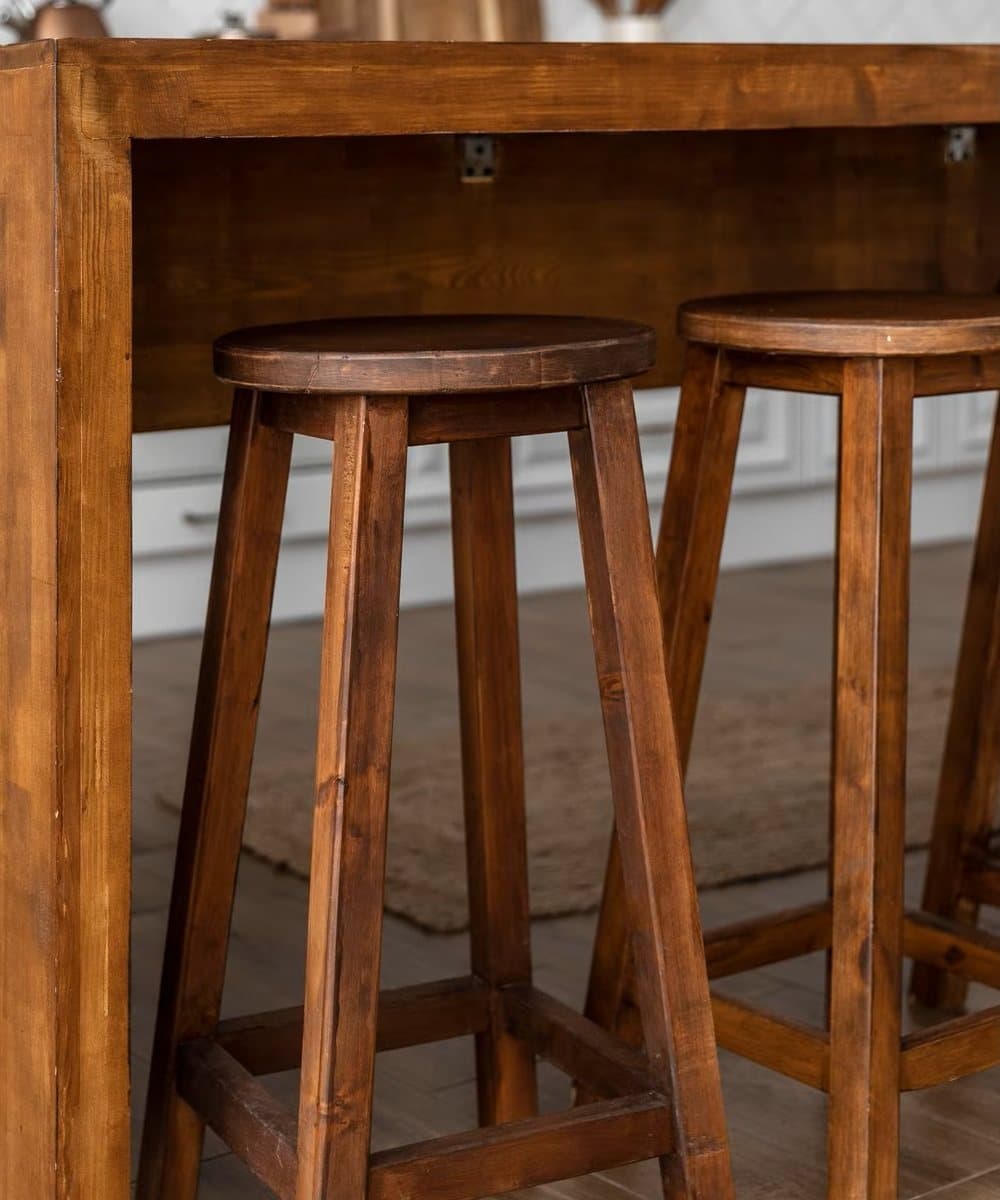 Restored heritage furniture piece made in the Yorkshire workshop
